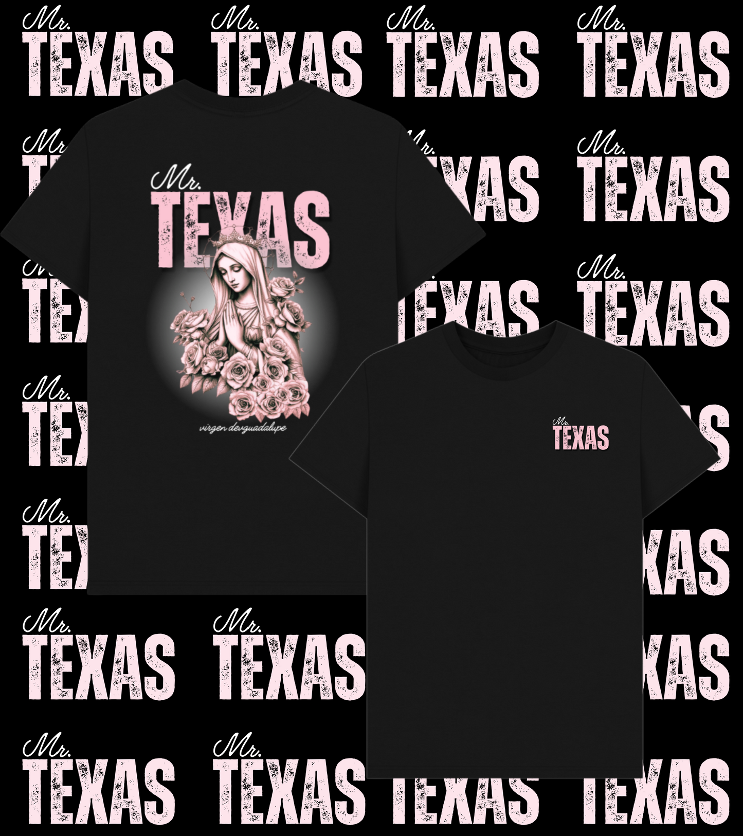MR.TEXAS VIRGEN MARY (pink)
